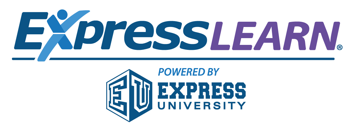 Express Learn logo - powered by Express University